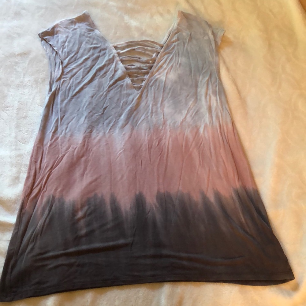 American Eagle soft and sexy cut out T-shirt
